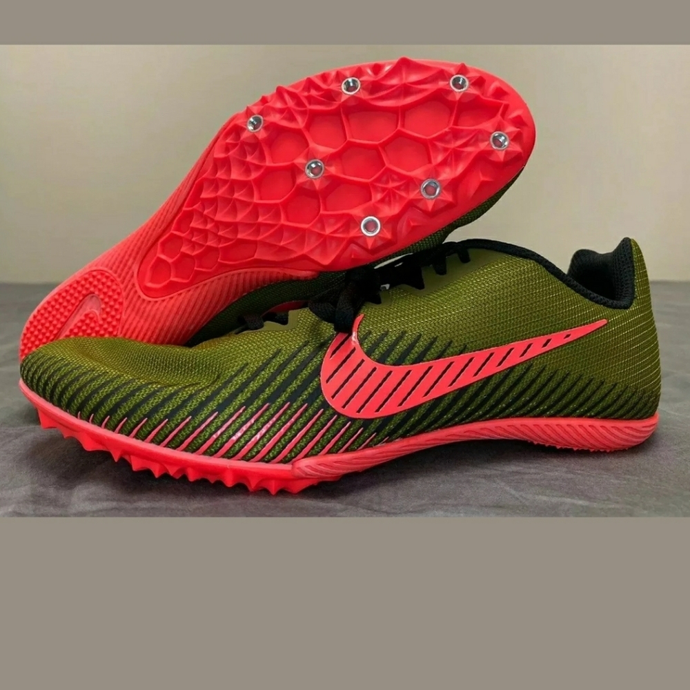 New Men's Zoom Rival running spike cleats size 10